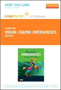 cover image - Equine Emergencies - Elsevier eBook on VitalSource (Retail Access Card),4th Edition