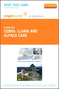 cover image - Llama and Alpaca Care - Elsevier eBook on VitalSource (Retail Access Card),1st Edition