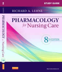 cover image - Study Guide for Pharmacology for Nursing Care - Elsevier eBook on VitalSource,8th Edition