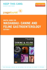 cover image - Canine and Feline Gastroenterology - Elsevier eBook on VitalSource (Retail Access Card),1st Edition