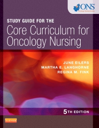 cover image - Study Guide for the Core Curriculum for Oncology Nursing - Elsevier eBook on VitalSource,5th Edition