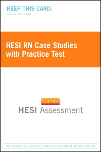 cover image - HESI RN Case Studies with Practice Test - Next Generation Version,1st Edition