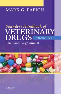 cover image - Saunders Handbook of Veterinary Drugs - Elsevier eBook on VitalSource,3rd Edition