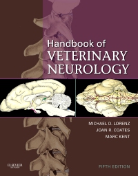 cover image - Handbook of Veterinary Neurology - Elsevier eBook on VitalSource,5th Edition