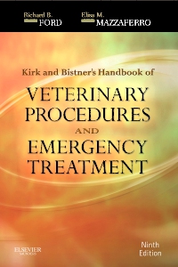 cover image - Kirk & Bistner's Handbook of Veterinary Procedures and Emergency Treatment - Elsevier eBook on VitalSource,9th Edition
