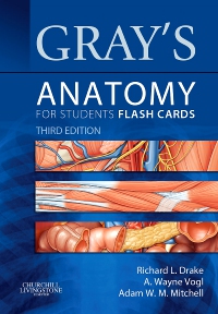 cover image - Gray's Anatomy for Students Flash Cards,3rd Edition