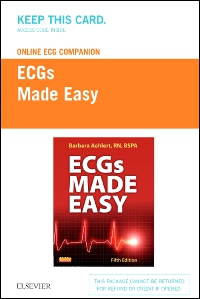 cover image - Online ECG Companion for ECGs Made Easy,5th Edition