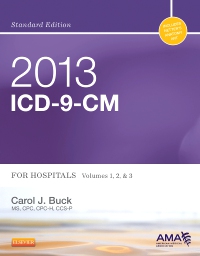 cover image - 2013 ICD-9-CM for Hospitals, Volumes 1, 2 and 3 Standard Edition - Elsevier eBook on VitalSource