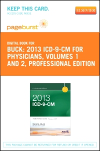 cover image - 2013 ICD-9-CM for Physicians, Volumes 1 and 2 Professional Edition - Elsevier eBook on VitalSource (Retail Access Card)