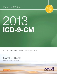 cover image - 2013 ICD-9-CM for Physicians, Volumes 1 and 2, Standard Edition - Elsevier eBook on VitalSource,1st Edition