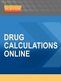 cover image - Drug Calculations Online,1st Edition