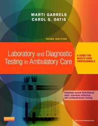 cover image - Evolve Resources for Laboratory and Diagnostic Testing in Ambulatory Care,3rd Edition