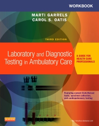 cover image - Workbook for Laboratory and Diagnostic Testing in Ambulatory Care,3rd Edition