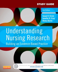 cover image - Study Guide for Understanding Nursing Research,6th Edition