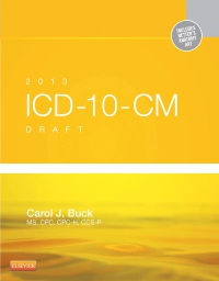 cover image - 2013 ICD-10-CM Draft Edition - Elsevier eBook on VitalSource