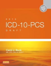 cover image - 2013 ICD-10-PCS Draft Edition - Elsevier eBook on VitalSource
