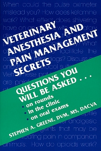 cover image - Veterinary Anesthesia and Pain Management Secrets,1st Edition