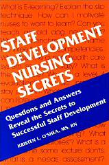 cover image - Staff Development Nursing Secrets,1st Edition