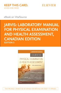 cover image - Laboratory Manual for Physical Examination and Health Assessment, Canadian Edition - Elsevier eBook on VitalSource (Retail Access Card),3rd Edition