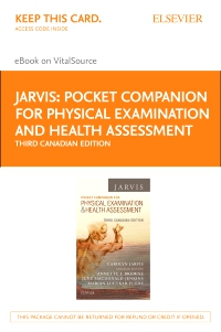 cover image - Pocket Companion for Physical Examination and Health Assessment - Elsevier eBook on VitalSource (Retail Access Card),3rd Edition
