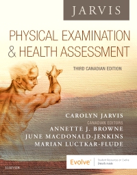 cover image - Physical Examination and Health Assessment - Canadian,3rd Edition