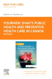 cover image - Shah's Public Health and Preventive Health Care in Canada Elsevier eBook on Vitalsource (Retail Access Card),6th Edition