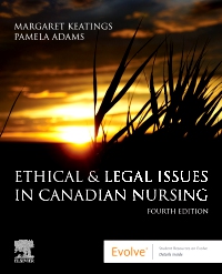 cover image - Evolve Resources for Ethical & Legal Issues in Canadian Nursing,4th Edition