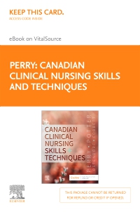 cover image - Canadian Clinical Nursing Skills and Techniques Elsevier eBook on VitalSource (Retail Access Card),1st Edition