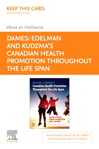 cover image - Edelman and Kudzma's Canadian Health Promotion Throughout the Life Span Elsevier eBook on Vitalsource (Retail Access Card),1st Edition