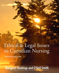 cover image - Ethical & Legal Issues in Canadian Nursing,3rd Edition