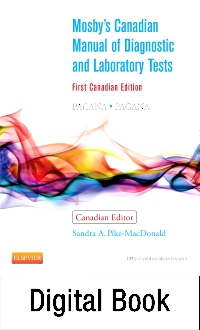 cover image - Mosby's Canadian Manual of Diagnostic and Laboratory Tests - Elsevier eBook on VitalSource