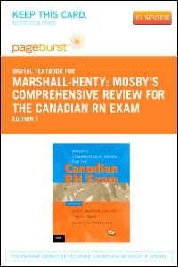 cover image - Mosby's Comprehensive Review for the Canadian RN Exam - Elsevier eBook on VitalSource (Retail Access Card)