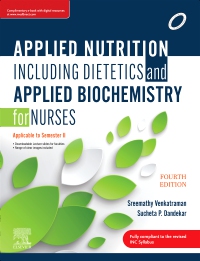 cover image - Applied Nutrition including Dietetics and Applied Biochemistry for Nurses_4e,4th Edition